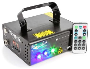 BEAMZ Surtur II Double Laser RG Gobo DMX