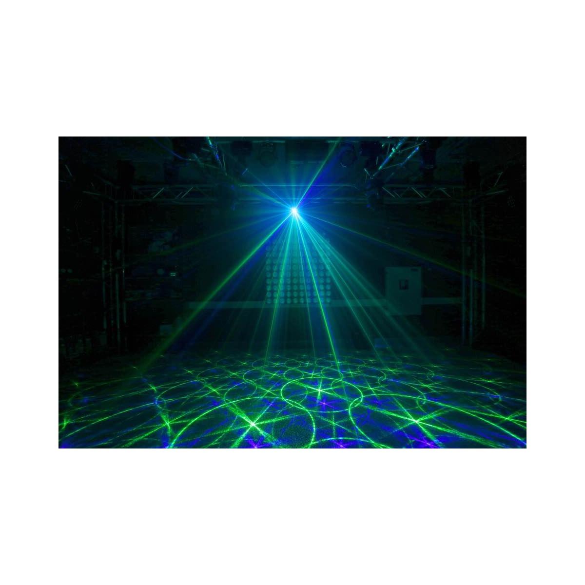 BEAMZ Anthe II Double Laser RGB Gobo DMX