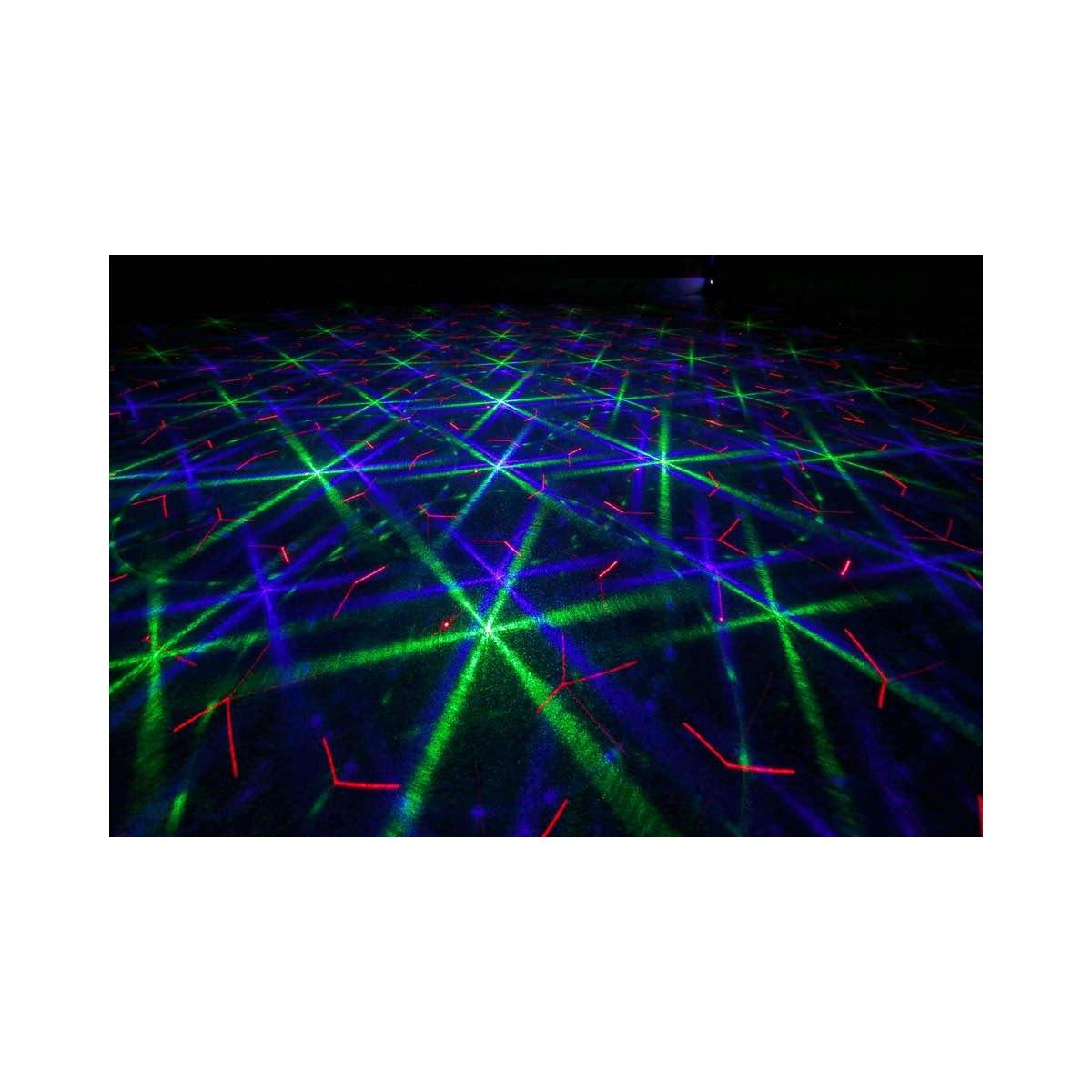 BEAMZ Bianca Double Laser RGB Gobo IRC