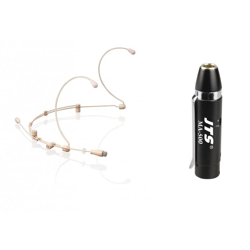 Jts cx500fhw/ma500 microfono a condensatore ad archetto per strumenti