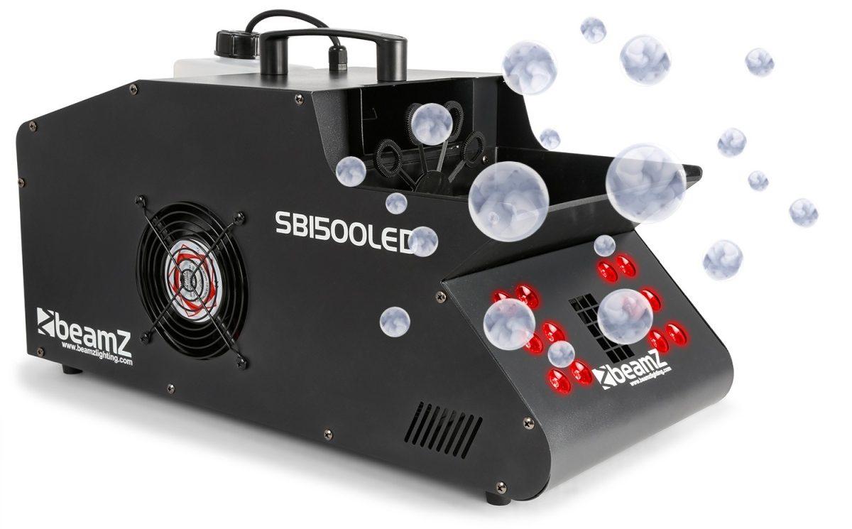 BEAMZ SB1500LED Smoke & Bubble Machine Si