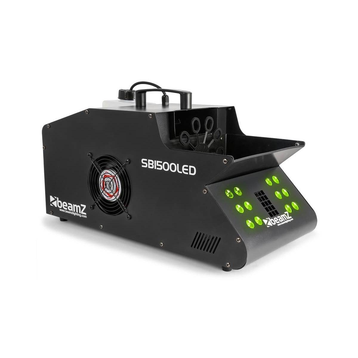 BEAMZ SB1500LED Smoke & Bubble Machine Si