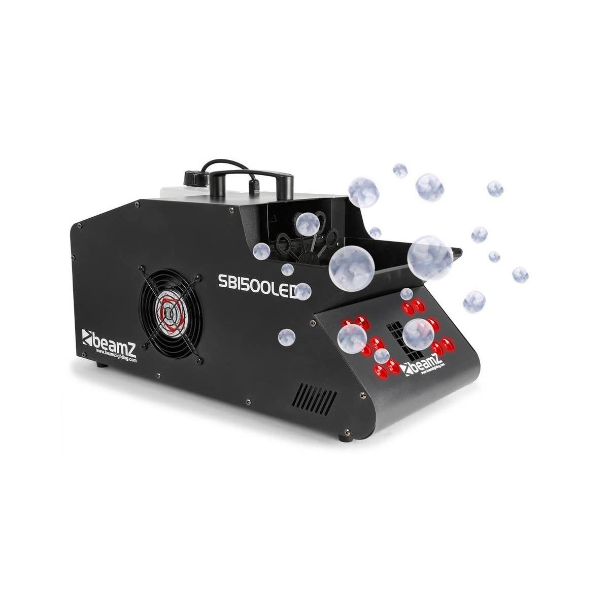 BEAMZ SB1500LED Smoke & Bubble Machine Si