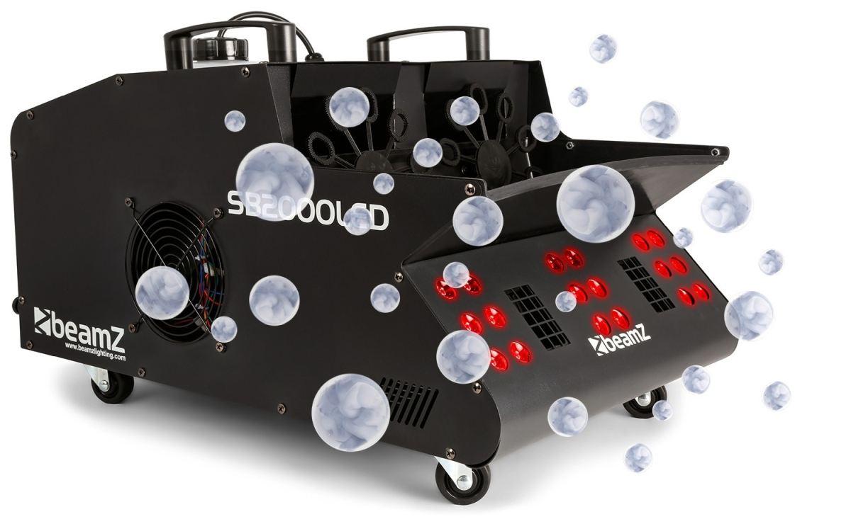 BEAMZ SB2000LED Smoke & Bubble Machine Do MACCHINA DELLE BOLLE