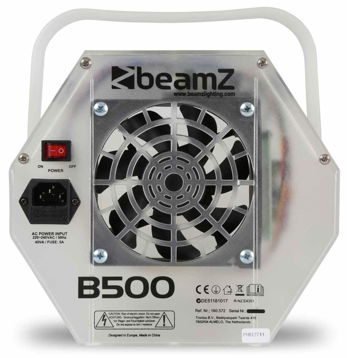 BEAMZ B500LED Bubble Machine LED RGB