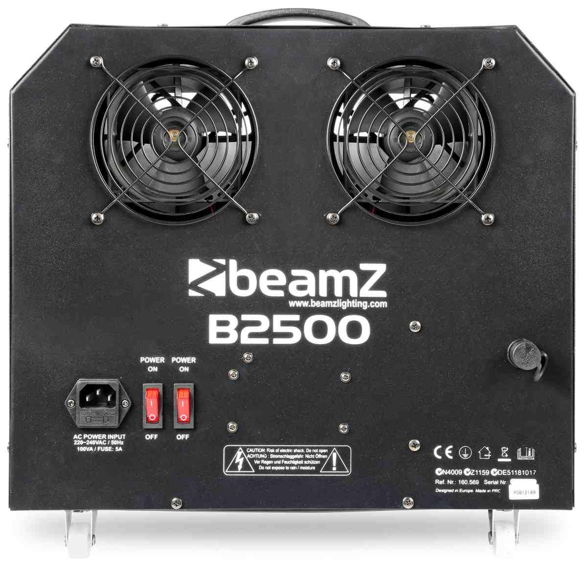 BEAMZ B2500 Bubble Machine Double Large