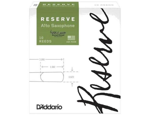 D'addario 10 ance reserve organic per sax alto n° 2 1/2