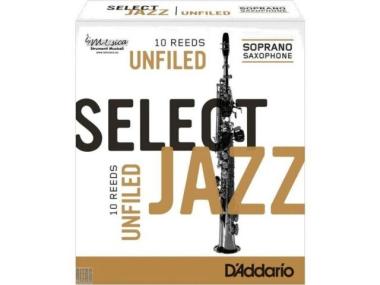 D'addario select jazz 10 ance per soprano unfiled n.3s