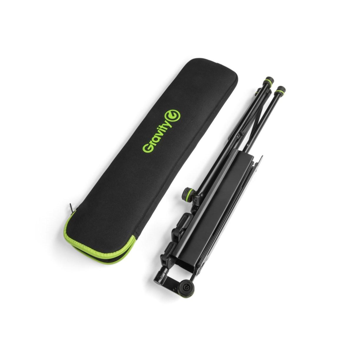 GRAVITY NS 441 B - Leggio pieghevole compatto con borsa per il trasporto