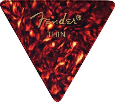 Fender 355 plettro triangolare tortoise thin