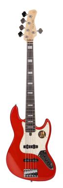 Marcus miller v7 alder-5 (2nd gen) bmr metallic red