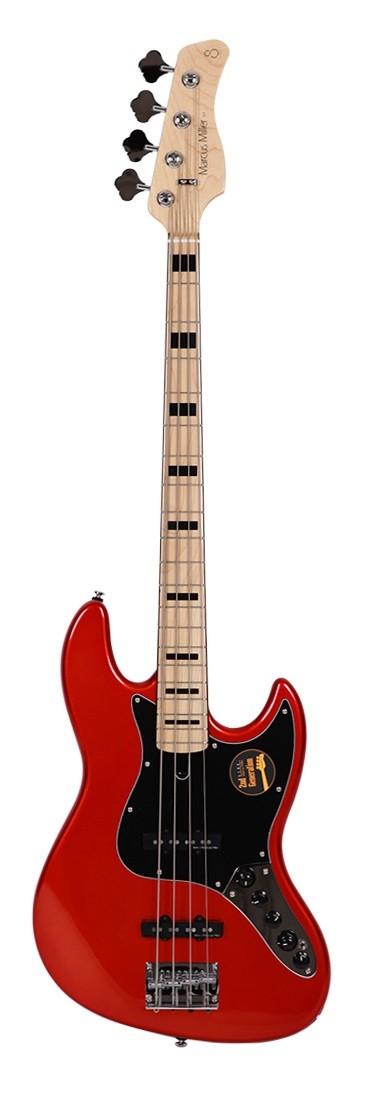 Marcus miller v7 vintage swamp ash-4 (2nd gen) bmr metallic red