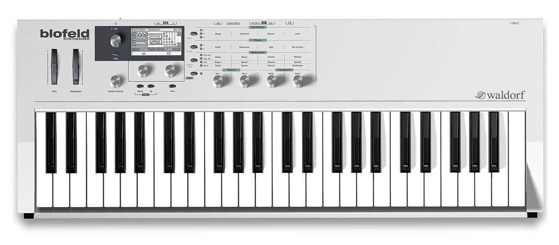 Waldorf blofeld keyboard