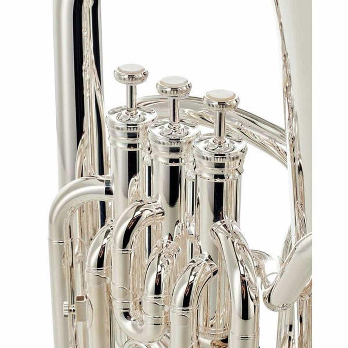 BESSON BE165-2-0 EUFONIO 3+1 PISTONI CAMPANA 11" SILVER PLATED