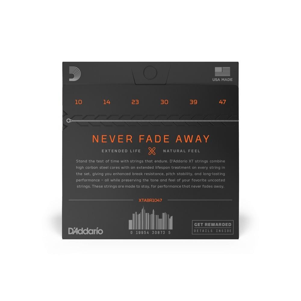 D'addario xt1047 bronze set corde chitarra acustica