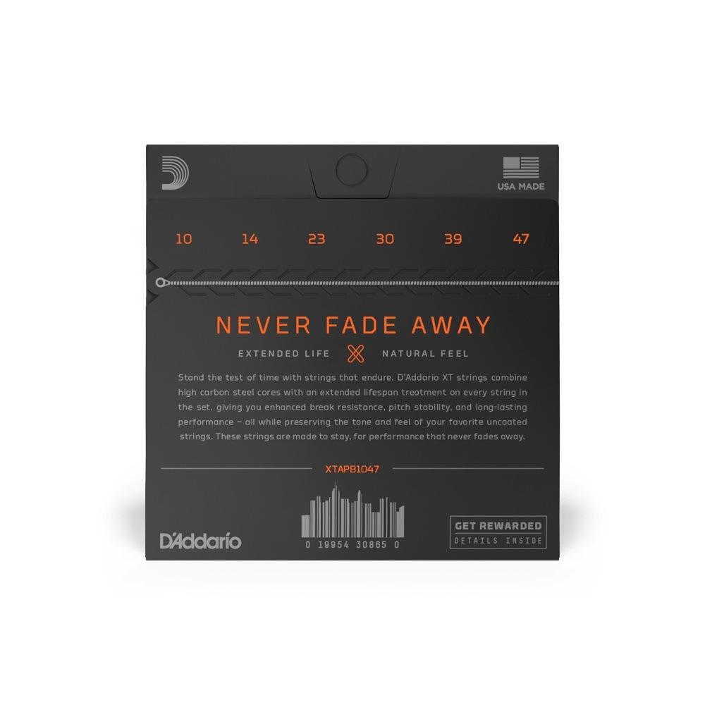 D'addario xt1047 phosphor bronze set corde chitarra acustica