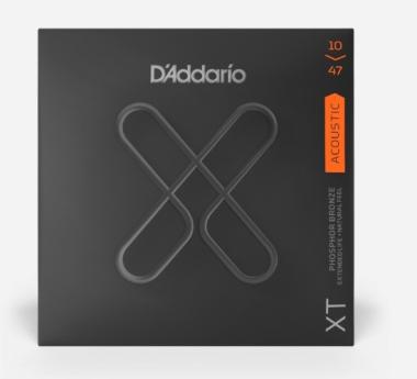 D'addario xt1047 phosphor bronze set corde chitarra acustica