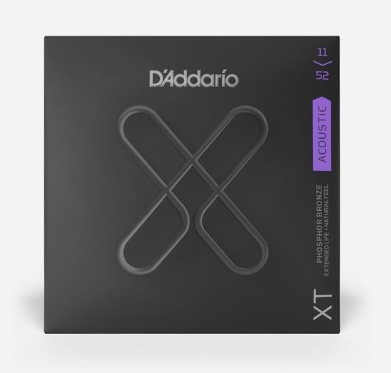 D'addario xt1152 phosphor bronze set corde chitarra acustica