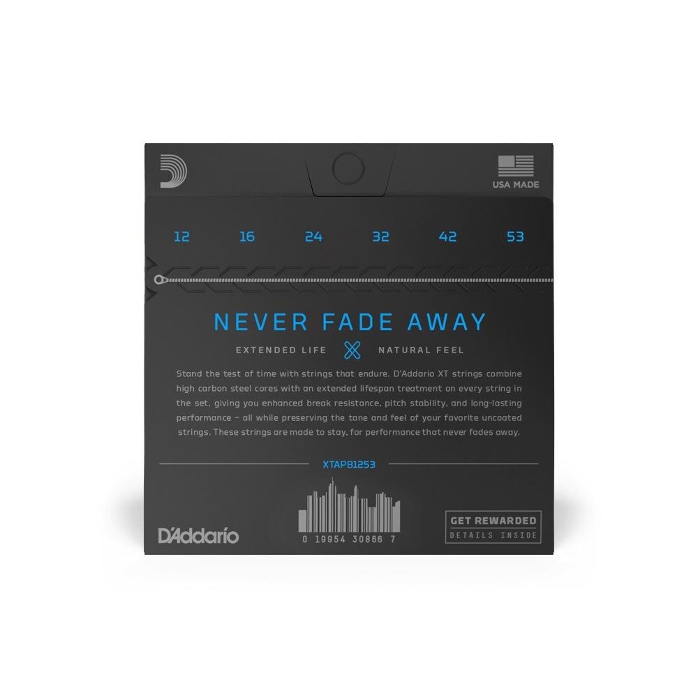 D'addario xt1253 phosphor bronze set corde chitarra acustica