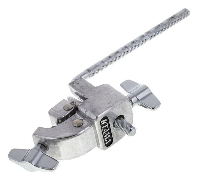 TAMA CBH20 Cowbell Holder on Bass Drum