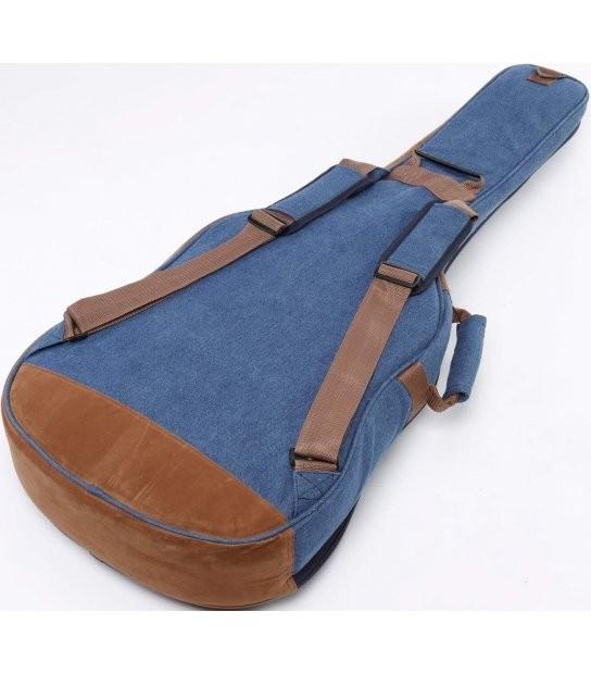 Ibanez iab541d blu custodia per chitarra acustica