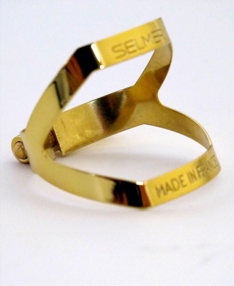 Selmer legatura dorata per sax baritono