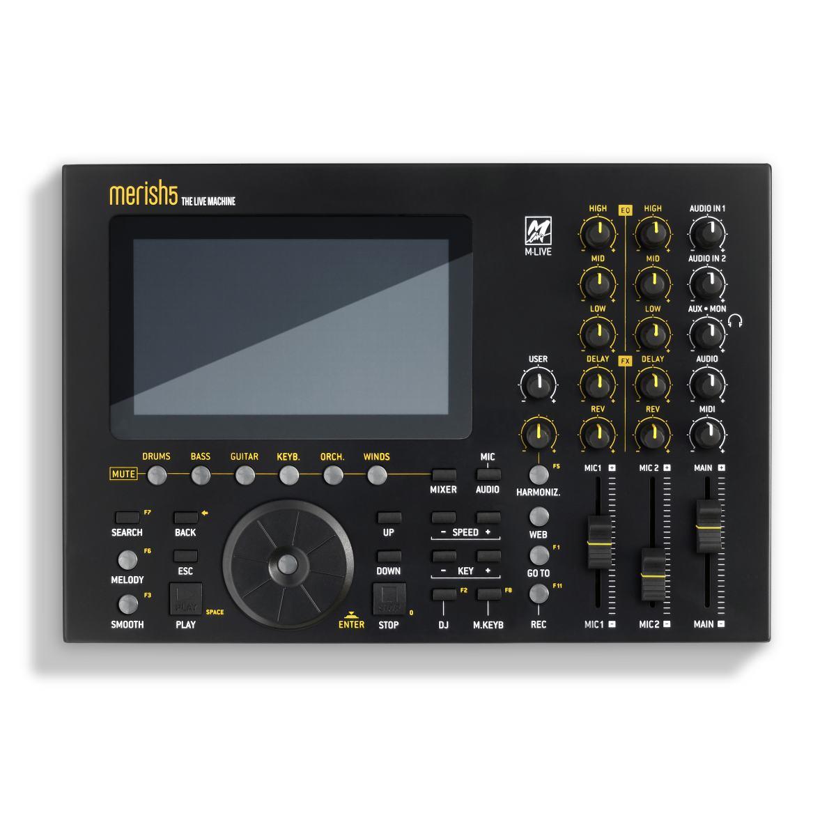 M-live merish 5 plus lettore basi midi