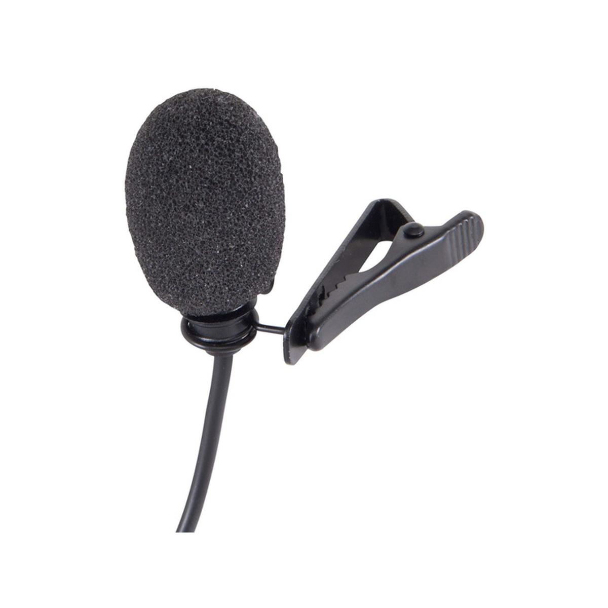 Eikon lch100se microfono lavalier nero mini jack stereo