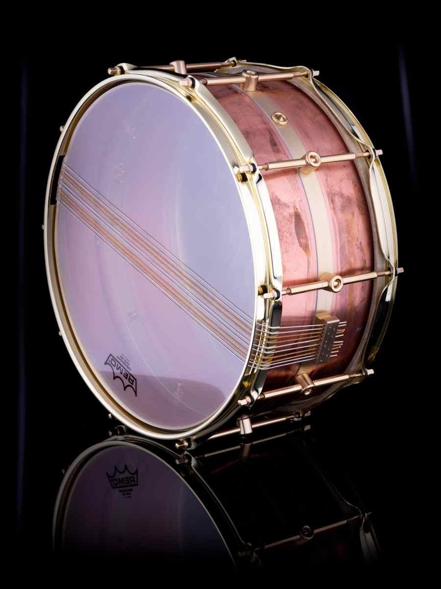 Schagerl philarmonic persephone raw copper rullante 14x5