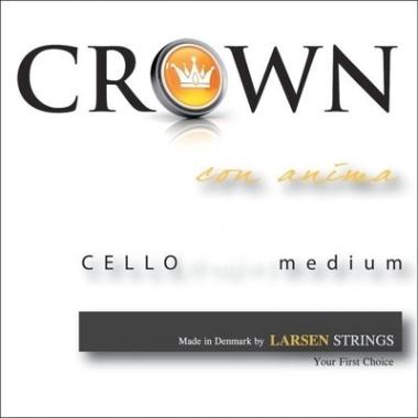 Larsen 638825 crown medium muta di corde per violoncello