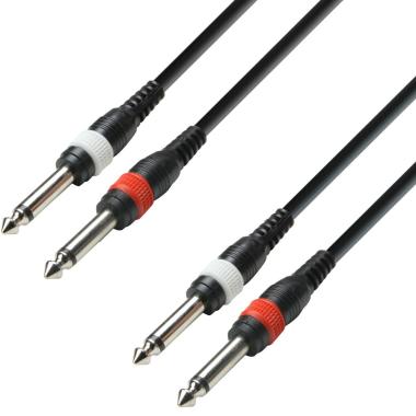 ADAM HALL K3 TPP 0300 CAVO 2 JACK 6,3mm / 2 JACK 6,3mm 3mt