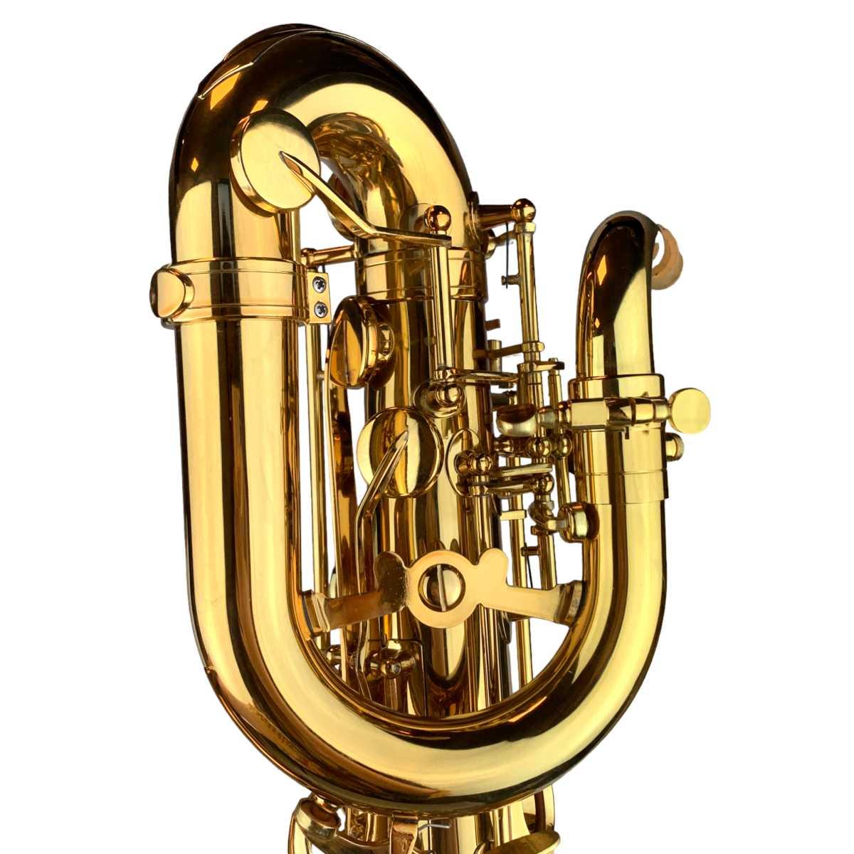 Cigalini sax baritono serie studio laccato oro