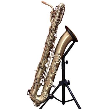 Cigalini sax baritono seriesmart brushed brass