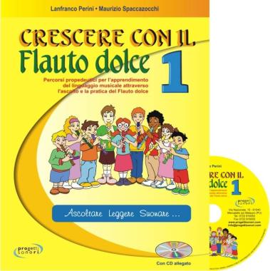 Crescere con il flauto dolce vol.1 + cd perini-spaccazocchi