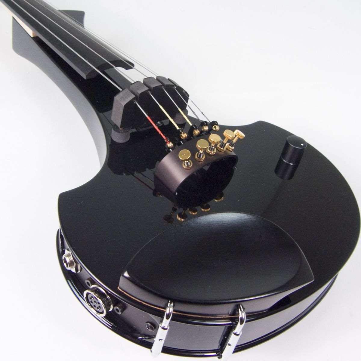 Violino elettrico Cantini Earphonic 5 corde Natural black