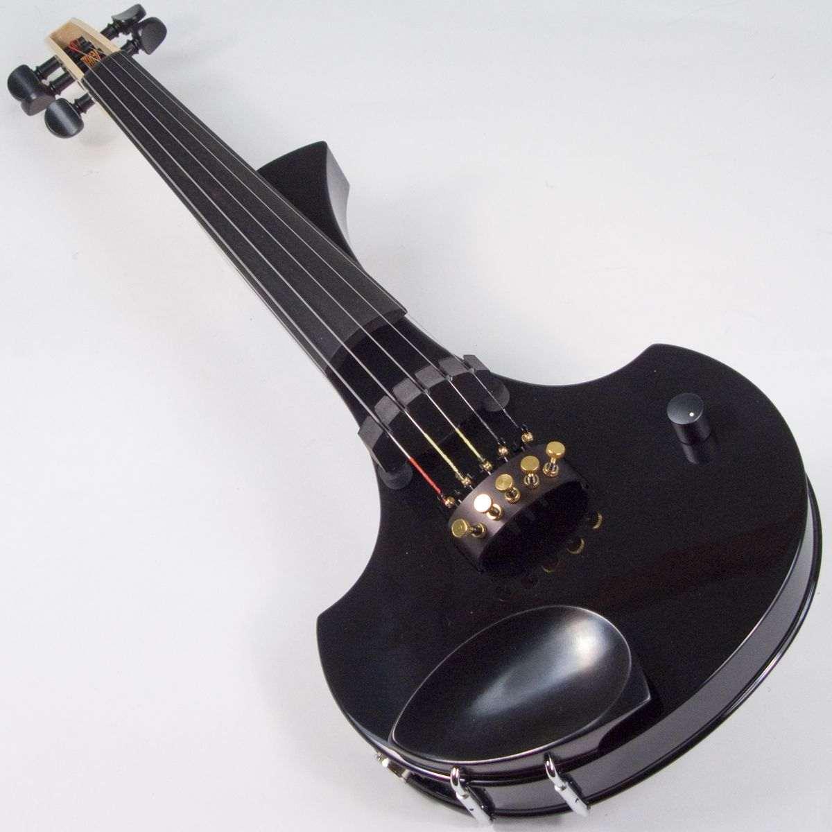Violino elettrico Cantini Earphonic 5 corde Natural black