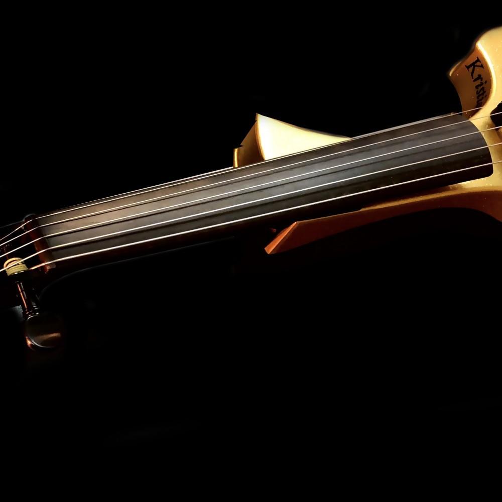 Violino elettrico Cantini Earphonic 5 corde Custom Gold Signature
