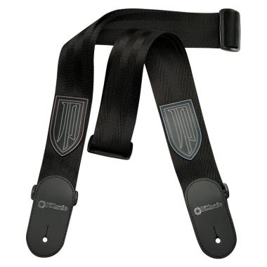 DIMARZIO DD3100JPBKBL John Petrucci Signature - Nylon Standard - nero con cuciture blu