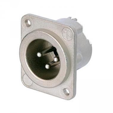 Neutrik nc3mdlxm3 connettore a pannello xlr maschio