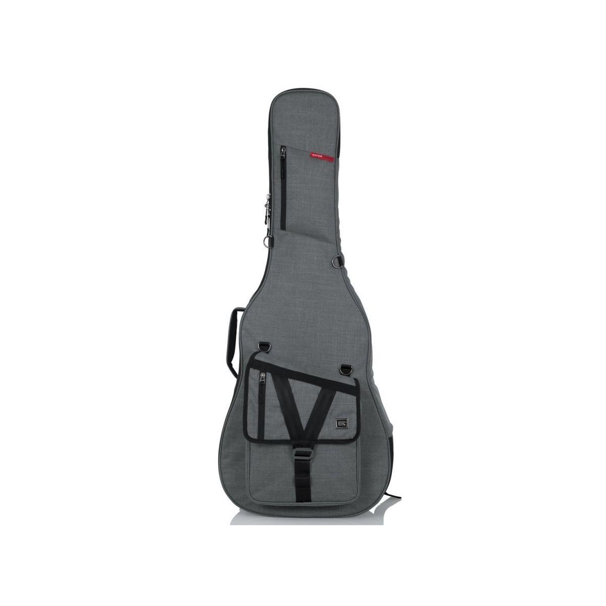 GATOR CASES GT-ACOUSTIC-GRY - Borsa semirigida per chitarra acustica - colore grigio