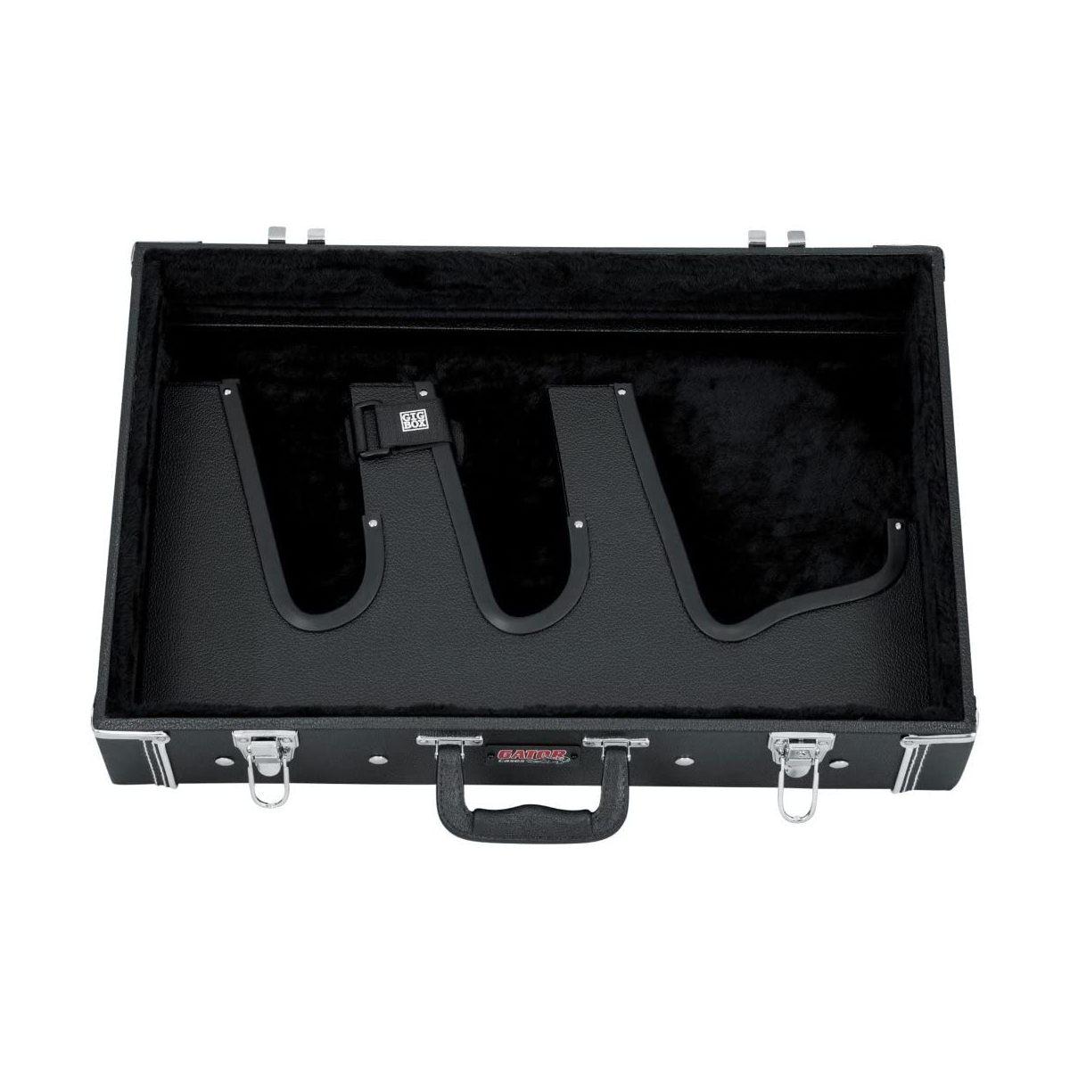 GATOR CASES GW-GIGBOXJR - valigetta pedaliera e triplo stand per chitarra