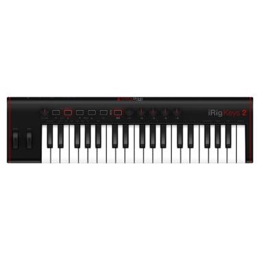 IK MULTIMEDIA iRig Keys 2 - Tastiera MIDI/Controller universale con 37 tasti mini