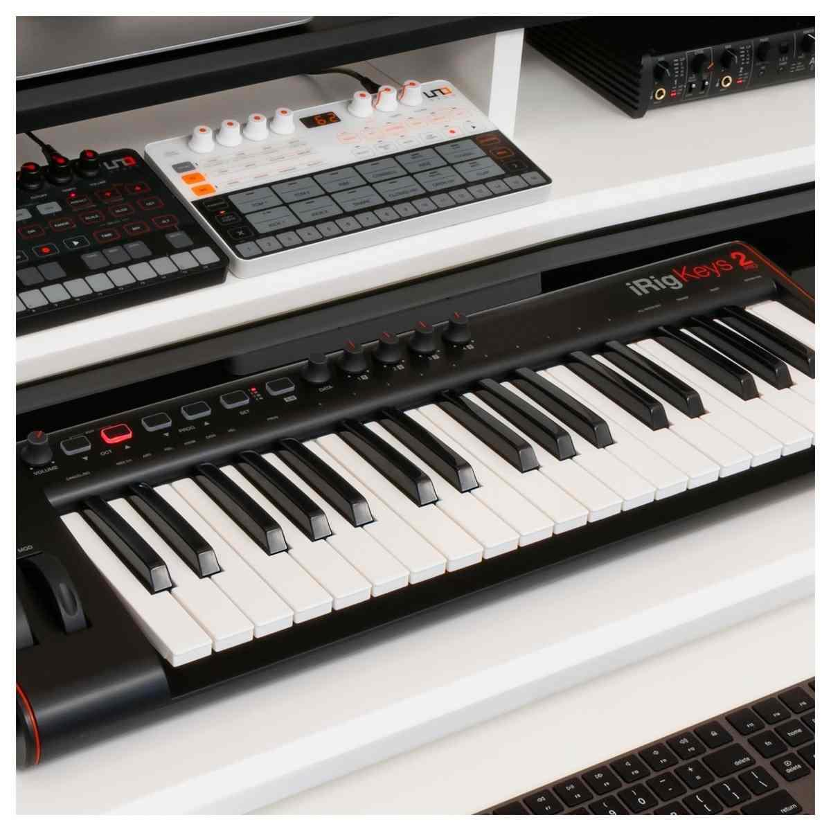 IK MULTIMEDIA iRig Keys 2 PRO - Tastiera MIDI/Controller universale con 37 tasti