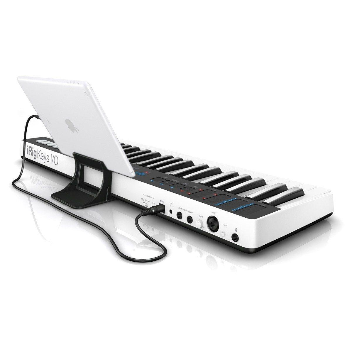 IK MULTIMEDIA iRig Keys I/O 49 - Master keyboard a 49 tasti per sistemi PC, MAC. iPad, iPhone con interfaccia audio integrata
