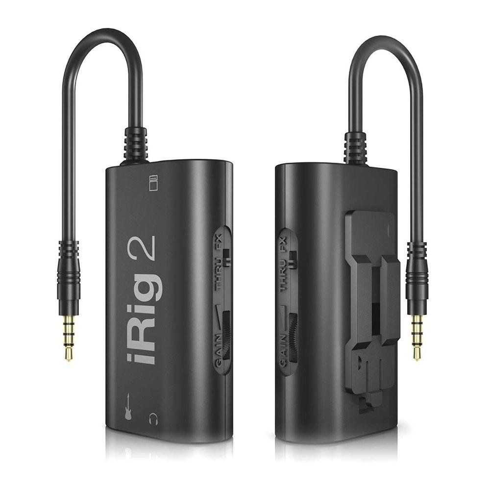 IK MULTIMEDIA iRig 2 - Interfaccia audio per chitarra/basso - sistemi iOS e MAC