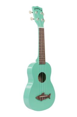 KALA MK-SS/GRN - Ukulele soprano Shark - Surf Green - c/borsa