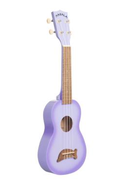 KALA MK-SD/PLBURST - Ukulele soprano Dolphin - Purple Burst - c/borsa