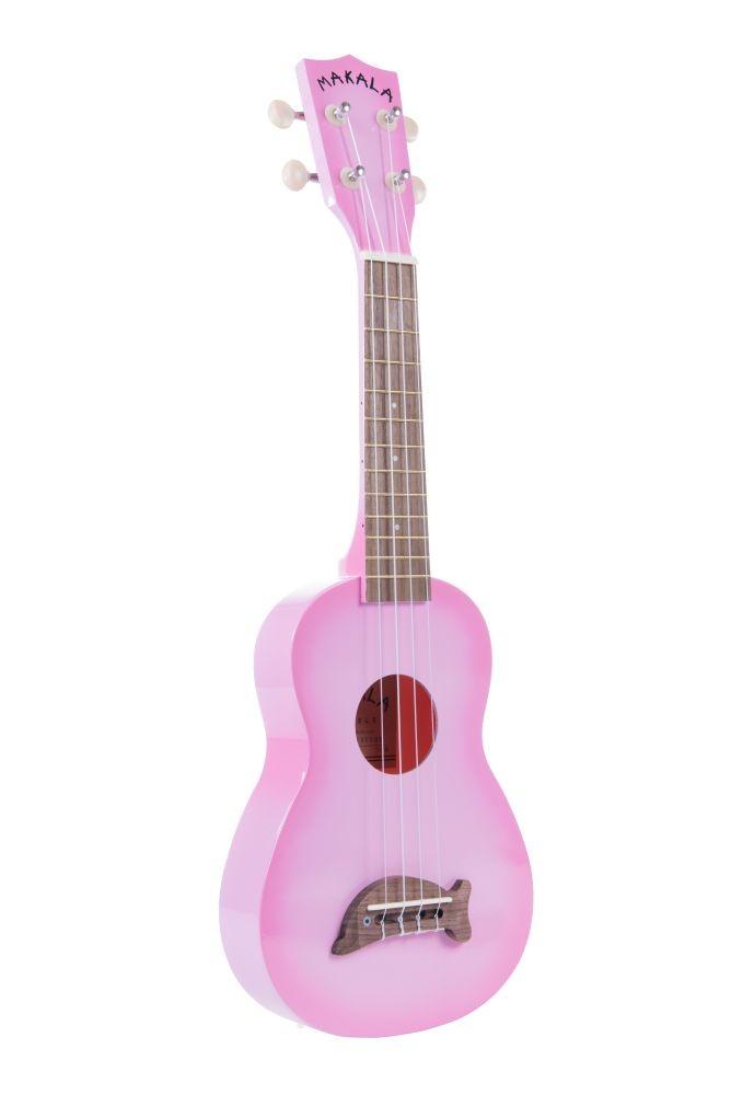 KALA MK-SD/PKBURST - Ukulele soprano Dolphin - Pink Burst - c/borsa