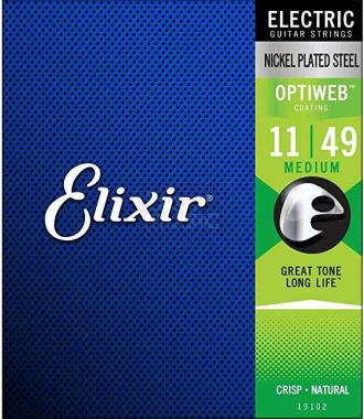 Elixir optiweb 19102 set corde chitarra elettrica