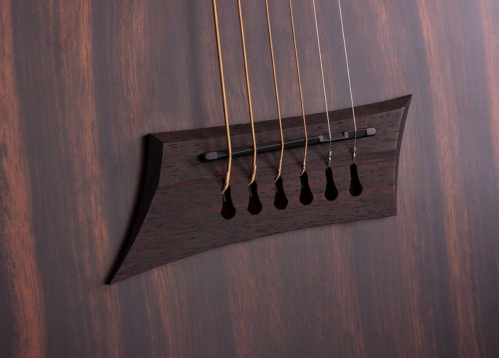 MICHAEL KELLY FORTE EXOTIC JE - Chitarra acustica elettrificata - "Port Tech" - Java Ebony